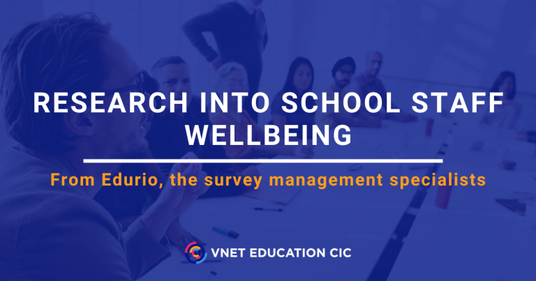 EDURIO research: school staff and stress, workload and wellness