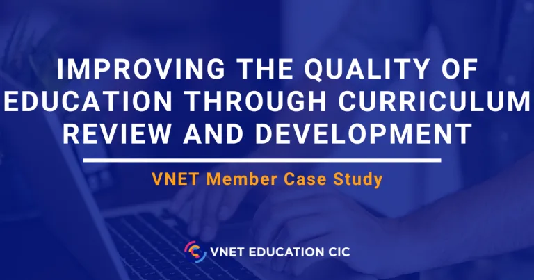 Improving the Quality of Education through Curriculum Review and Development