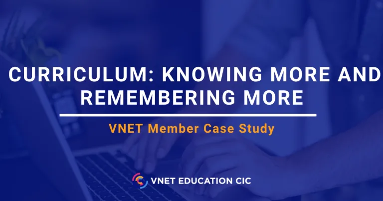 Curriculum, knowing more and remembering more