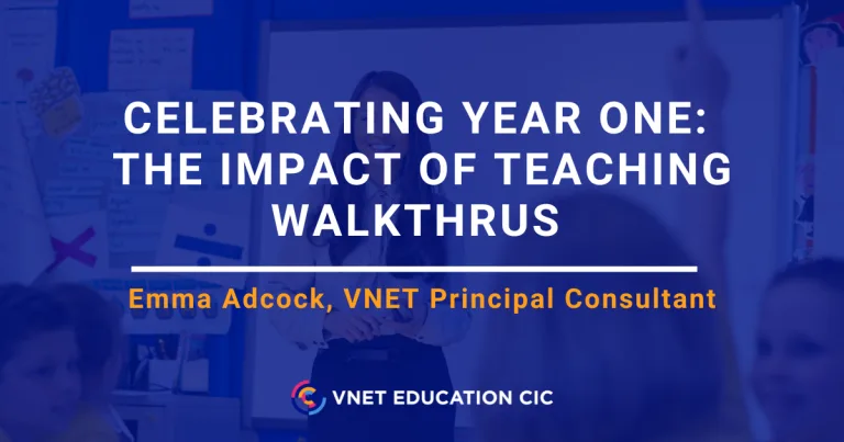 Celebrating Year One: The Impact of Teaching WalkThrus